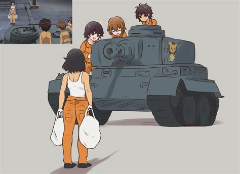 Hoshino Nakajima Tsuchiya And Suzuki Girls Und Panzer And 1 More