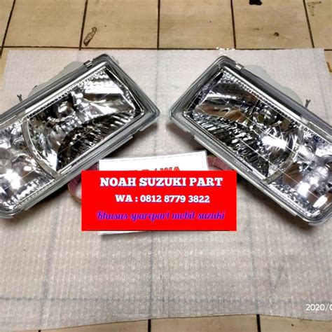 Jual Head Lamp Lampu Depan Suzuki Vitara Escudo Sidekick Kristal Kaca