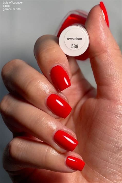 Essie Red Nail Polish Essie Nail Colors Red Nails Clam Bake