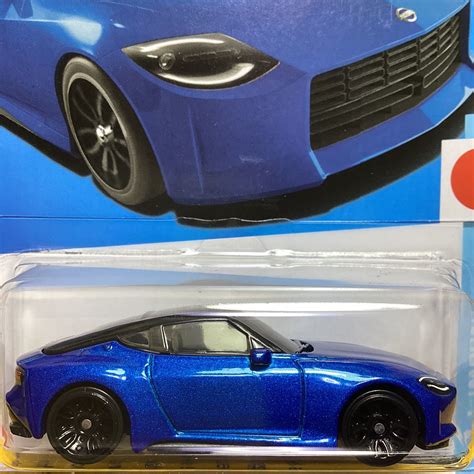 【未使用】bアソート！★ホットウィール★ 2023 ニッサン Z フェアレディz 青 Hot Wheels の落札情報詳細 ヤフオク落札価格