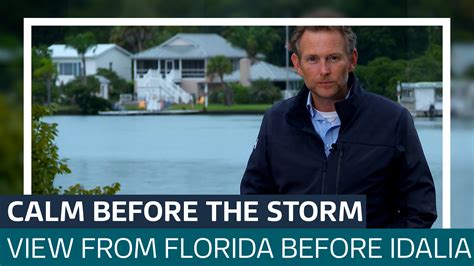 Bracing For A Storm Itv News Reports From Florida As The State