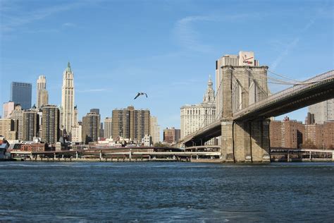 New York Pont de Brooklyn Long de 1 825 mètres il a é Flickr