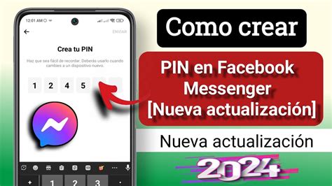 Cómo crear un PIN en Facebook Messenger Nueva actualización