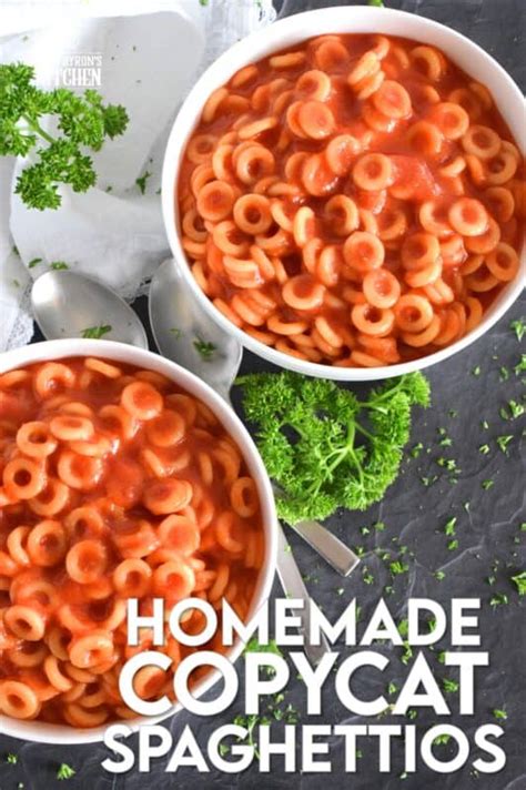 Homemade Copycat Spaghettios Lord Byrons Kitchen