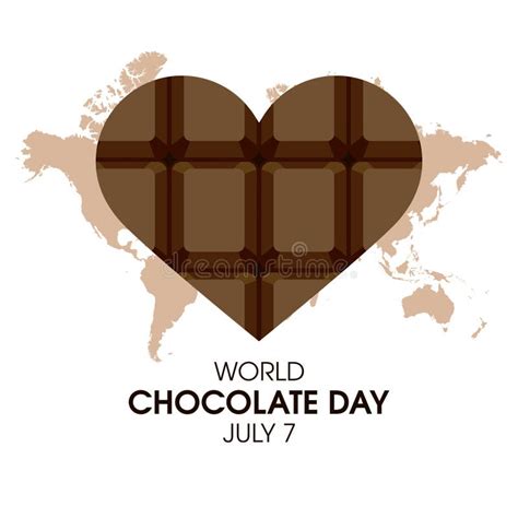 World Chocolate Day Vector Stock Vector Illustration Of Holiday