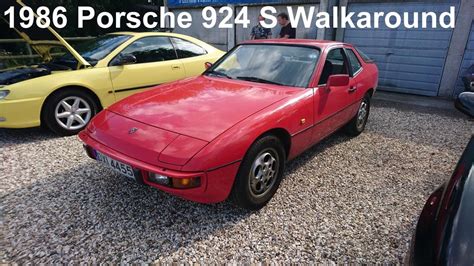 1986 Porsche 924 S Walkaround Lloyd Vehicle Consulting YouTube