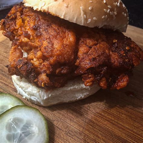 First Attempt At Nashville Hot Chicken R FoodPorn