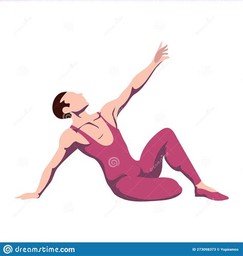 Ballet dancer illustration stock vector. Illustration of character ...