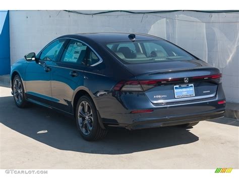 Canyon River Blue Metallic Honda Accord Ex L Hybrid