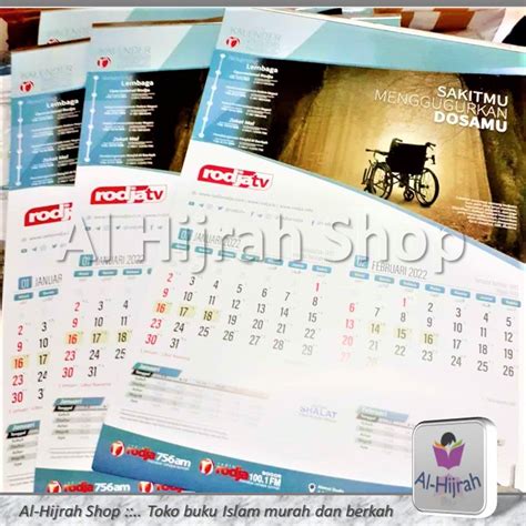 Jual Kalender Dinding Rodja Shopee Indonesia