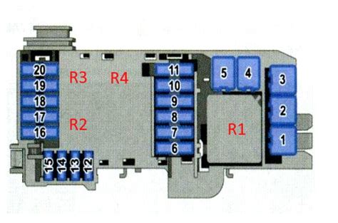 Esquema Fusibles Volkswagen Polo 2020 2022 Caja De Fusibles Y