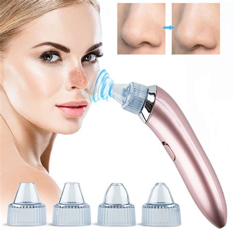 Facial Pore Blackhead Remover Vacuum Suction Cleaner Tool Acne Pimple