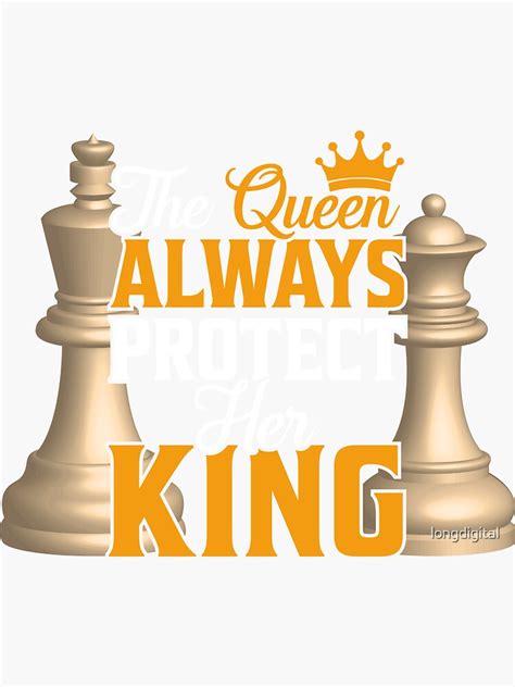 The Queen Always Protect Her King 2022 Sticker For Sale By