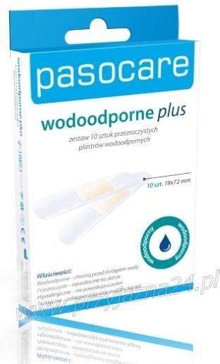 Pasocare Plastry Wodoodporny Plus 19x72mm 10 Szt Opinie I Ceny Na Ceneo Pl