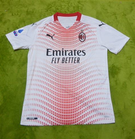 Ac Milan Away Football Shirt Sponsored By Emirates