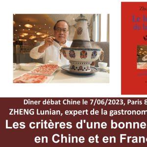 Tickets Culture Culinaire Chinoise Billetweb