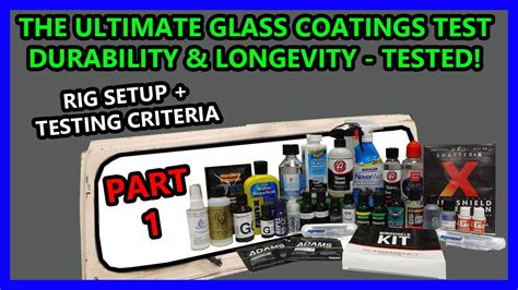 Ceramic Glass Coatings And Sealants The Ultimate Test Longevity