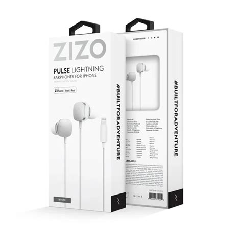 Buy Zizo Wired Lightning Headphones Mfi White Online South Asian