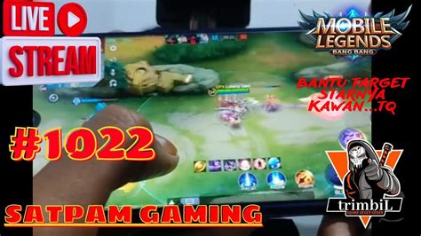 Satpam Gaming Mobile Legends Bang Bang Bantu Target Starnya Kawan