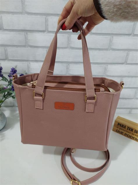 Bolsa Tote Nude Ros Elo Produtos Especiais
