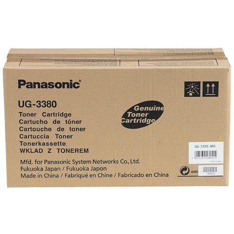 Original Panasonic UG3380 Black Toner Cartridge UG3380 Panasonic UF