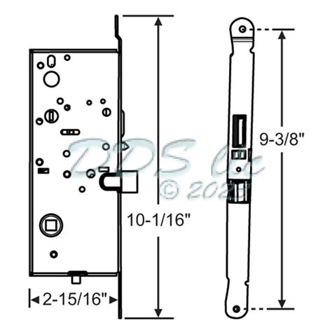 Ashland Hardware Marvin Multipoint Lock 56 377 56 377