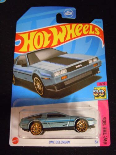 Hot Wheels E Case Blue Dmc Delorean Hw The S India Ubuy