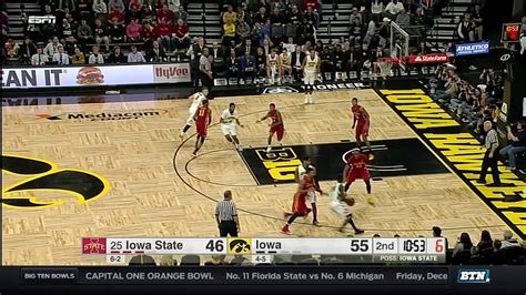 Iowa State At Iowa Men S Basketball Highlights YouTube