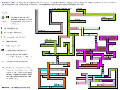 Metroid NES Map By MichaelMiyamoto On DeviantArt, 43% OFF