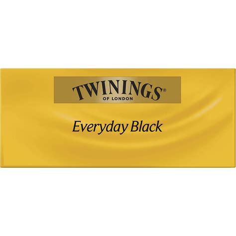 Twinings Every Day Black Tea Bags 100 Pack Woolworths