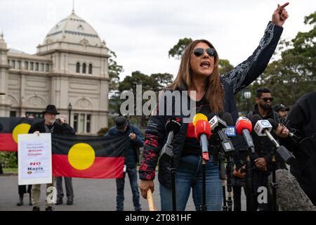 Octobre Melbourne Australie La S Natrice Lidia Thorpe Voque