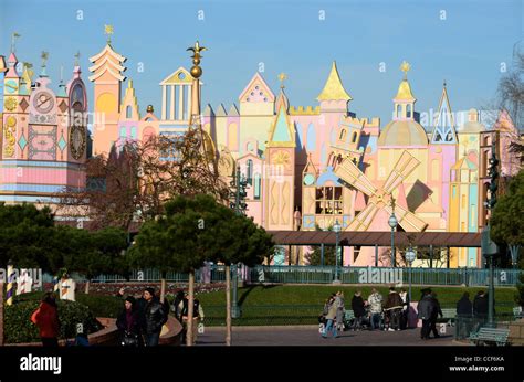 Inside Disneyland Park Near Paris France Stock Photo Alamy
