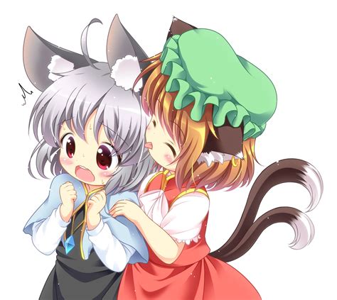 Nekomata Nazrin Nekomata Anime Nezumimimi Chen Chen