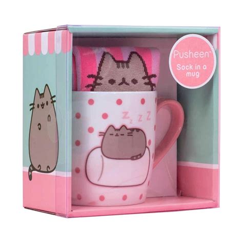 Pusheen na sofie KUBEK 250ml SKARPETY oryginał 9942473762