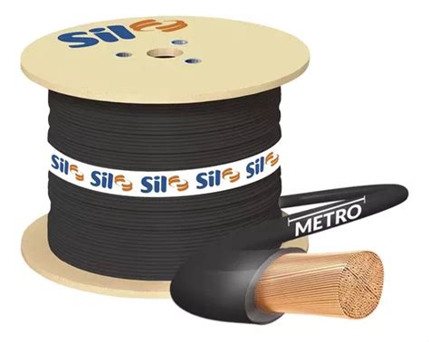 Cabo Flexivel Sil V Mm Preto P Metro Mercadolivre