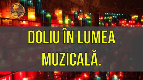 Doliu în lumea muzicală shorts Știri România YouTube