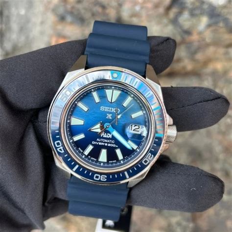 Jual Seiko Prospex Srpj K King Samurai Padi Great Blue Dial Srpj