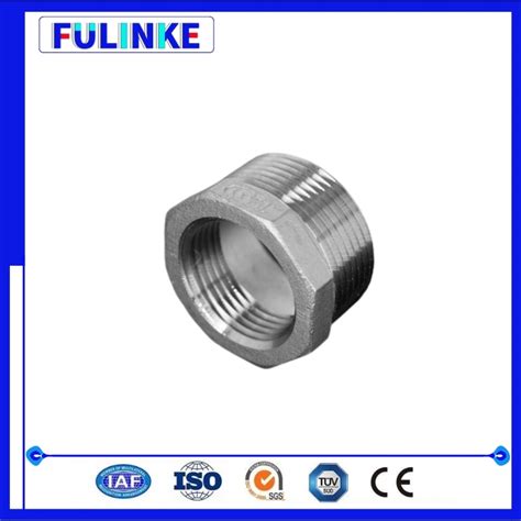 Stainless Steel Reducer Hex Bushing Male Npt To Female Npt