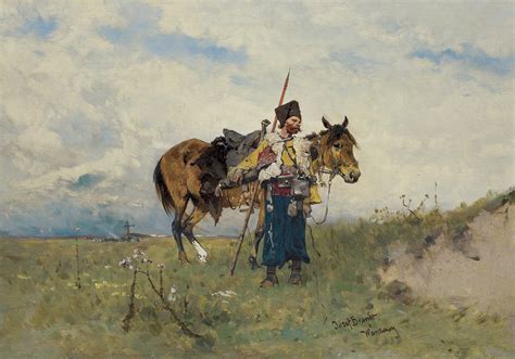 Aukcja 15-10-2017 KOZAK NA STANOWISKU, 1881 Domu Aukcyjnego Agra-Art ...