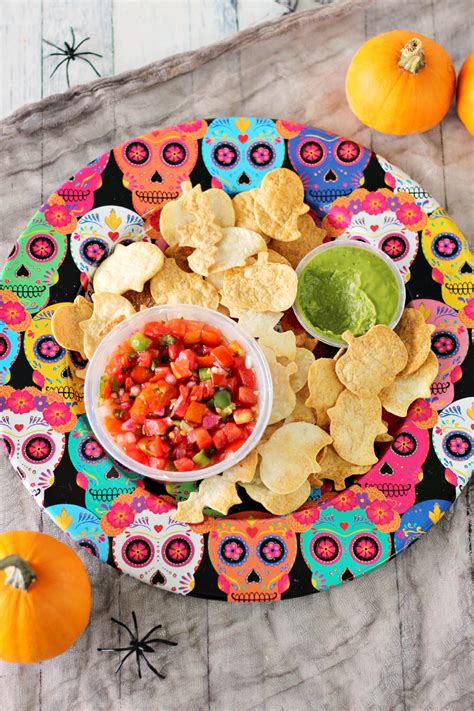 Air Fryer Halloween Tortilla Chips Holoka Home