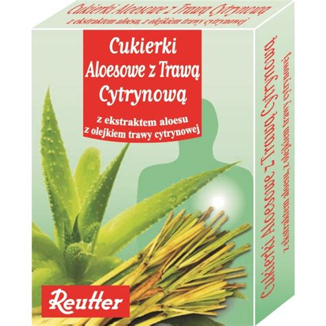 Reutter Cukierki Aloesowe z Trawą Cytrynową REUTTER Sklep EMPIK