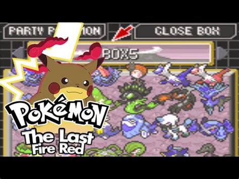 Pokémon The Last Fire Red Complete Pokedex 893 YouTube