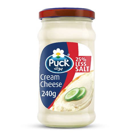 Puck Cream Cheese Low Salt Spread 240g Online At Best Price Jar Cheese Lulu Uae