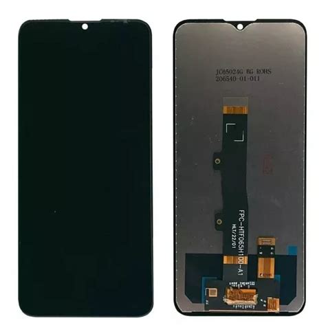 Tela Frontal Display Lcd Compativel Moto E S Aro Oled Orig