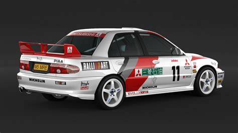 Mitsubishi Lancer Evolution 3 Rally Car 3D Model $70 - .max .unknown ...