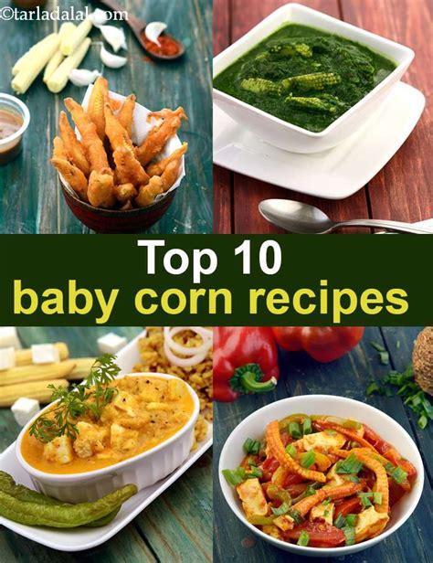 Popular Baby Corn Recipes, Top 10 Indian baby corn recipes