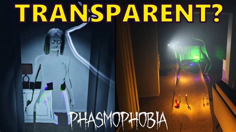 Phasmophobia New Transparent Ghost Form And An Easy Way To Increase It