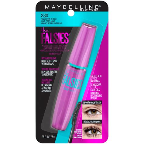 Maybelline The Falsies Volume Mascara Blackest Black Shop