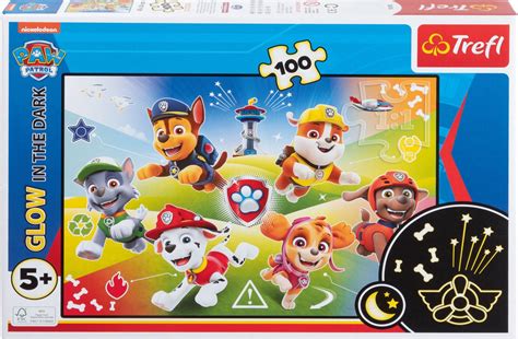 Puzzel Paw Patrol Glow In The Dark Paw Patrol Speelgoed Puzzel