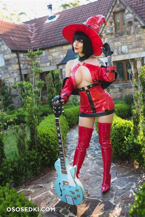 Katyuska Moonfox Ino Guilty Gear Set Naked Cosplay Asian Photos